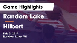 Random Lake  vs Hilbert  Game Highlights - Feb 3, 2017