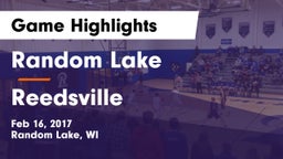 Random Lake  vs Reedsville  Game Highlights - Feb 16, 2017
