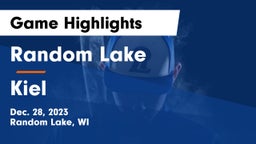 Random Lake  vs Kiel  Game Highlights - Dec. 28, 2023