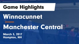 Winnacunnet  vs Manchester Central Game Highlights - March 3, 2017