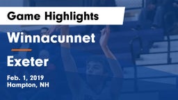 Winnacunnet  vs Exeter Game Highlights - Feb. 1, 2019