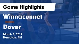 Winnacunnet  vs Dover Game Highlights - March 5, 2019