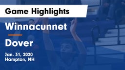 Winnacunnet  vs Dover Game Highlights - Jan. 31, 2020