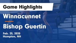 Winnacunnet  vs Bishop Guertin Game Highlights - Feb. 25, 2020