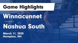 Winnacunnet  vs Nashua South Game Highlights - March 11, 2020