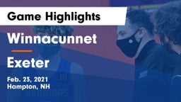 Winnacunnet  vs Exeter  Game Highlights - Feb. 23, 2021