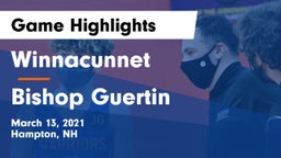 Winnacunnet  vs Bishop Guertin  Game Highlights - March 13, 2021