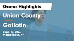 Union County  vs Gallatin  Game Highlights - Sept. 19, 2023