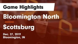 Bloomington North  vs Scottsburg  Game Highlights - Dec. 27, 2019