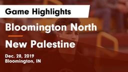Bloomington North  vs New Palestine  Game Highlights - Dec. 28, 2019