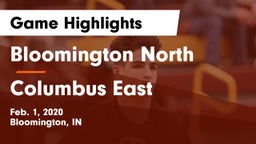 Bloomington North  vs Columbus East  Game Highlights - Feb. 1, 2020