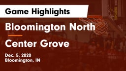 Bloomington North  vs Center Grove  Game Highlights - Dec. 5, 2020