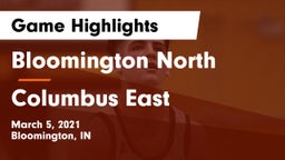 Bloomington North  vs Columbus East  Game Highlights - March 5, 2021