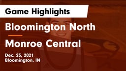 Bloomington North  vs Monroe Central  Game Highlights - Dec. 23, 2021