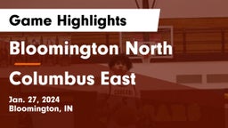 Bloomington North  vs Columbus East  Game Highlights - Jan. 27, 2024