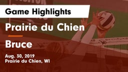 Prairie du Chien  vs Bruce  Game Highlights - Aug. 30, 2019