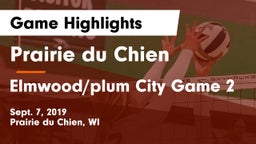 Prairie du Chien  vs Elmwood/plum City Game 2 Game Highlights - Sept. 7, 2019