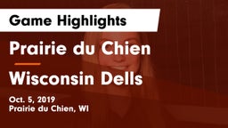 Prairie du Chien  vs Wisconsin Dells  Game Highlights - Oct. 5, 2019