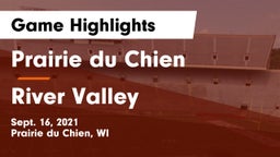 Prairie du Chien  vs River Valley Game Highlights - Sept. 16, 2021