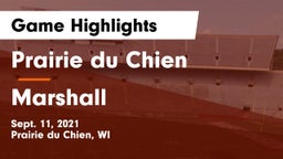 Prairie du Chien  vs Marshall  Game Highlights - Sept. 11, 2021