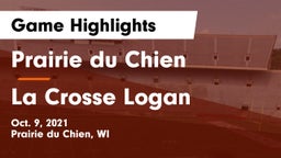 Prairie du Chien  vs La Crosse Logan Game Highlights - Oct. 9, 2021