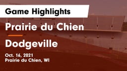 Prairie du Chien  vs Dodgeville Game Highlights - Oct. 16, 2021
