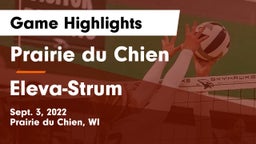 Prairie du Chien  vs Eleva-Strum  Game Highlights - Sept. 3, 2022