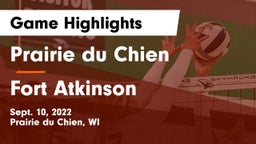 Prairie du Chien  vs Fort Atkinson  Game Highlights - Sept. 10, 2022