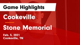 Cookeville  vs Stone Memorial  Game Highlights - Feb. 5, 2021