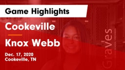 Cookeville  vs Knox Webb Game Highlights - Dec. 17, 2020