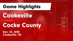Cookeville  vs Cocke County  Game Highlights - Dec. 23, 2020