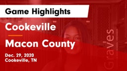 Cookeville  vs Macon County  Game Highlights - Dec. 29, 2020