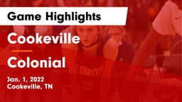 Cookeville  vs Colonial  Game Highlights - Jan. 1, 2022