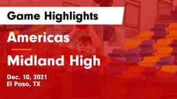Americas  vs Midland High Game Highlights - Dec. 10, 2021