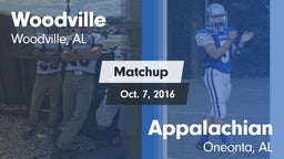 Matchup: Woodville High vs. Appalachian  2016