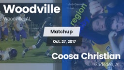 Matchup: Woodville High vs. Coosa Christian  2017