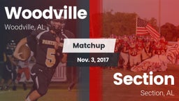 Matchup: Woodville High vs. Section  2017