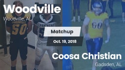 Matchup: Woodville High vs. Coosa Christian  2018