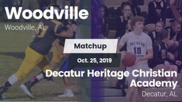 Matchup: Woodville High vs. Decatur Heritage Christian Academy  2019