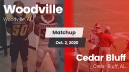 Matchup: Woodville High vs. Cedar Bluff  2020
