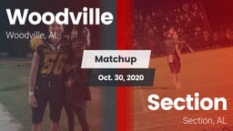 Matchup: Woodville High vs. Section  2020
