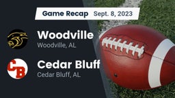 Recap: Woodville  vs. Cedar Bluff  2023