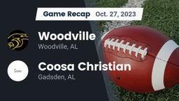 Recap: Woodville  vs. Coosa Christian  2023