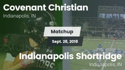 Matchup: Covenant Christian vs. Indianapolis Shortridge  2018