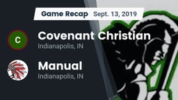 Recap: Covenant Christian  vs. Manual  2019