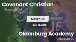 Matchup: Covenant Christian vs. Oldenburg Academy  2019