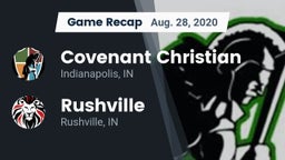 Recap: Covenant Christian  vs. Rushville  2020