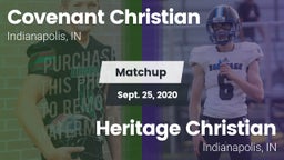Matchup: Covenant Christian vs. Heritage Christian  2020