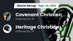 Recap: Covenant Christian  vs. Heritage Christian  2020