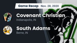 Recap: Covenant Christian  vs. South Adams  2020